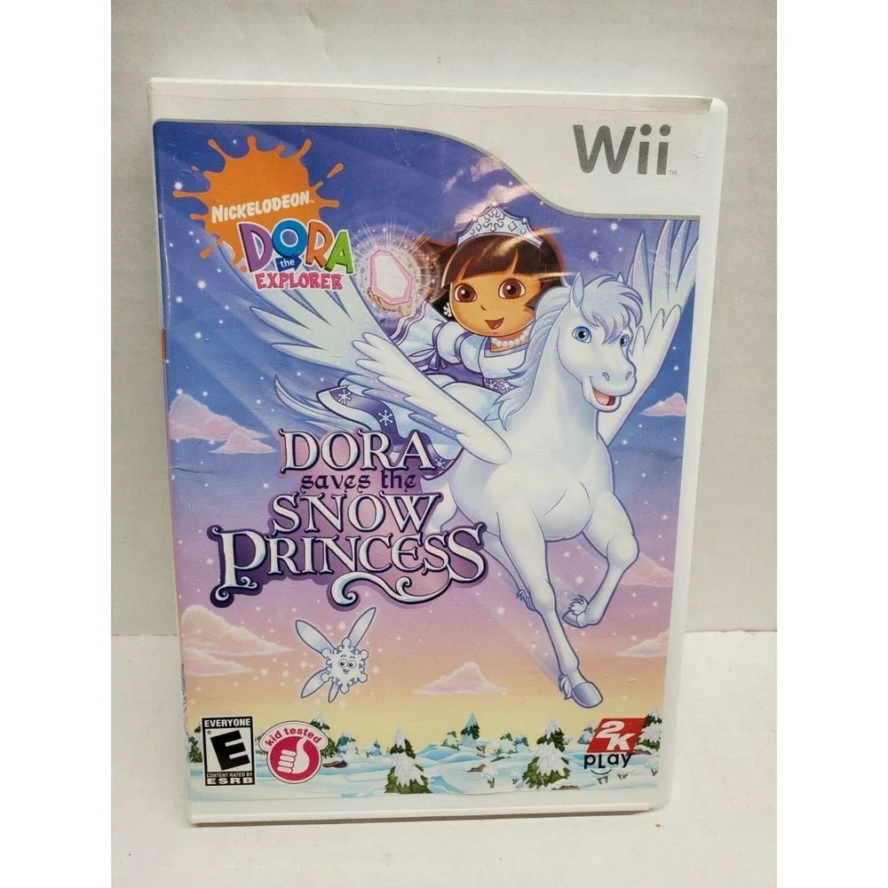 Nickelodeon Dora the Explorer Dora Saves The Snow Princess Wii Video Game